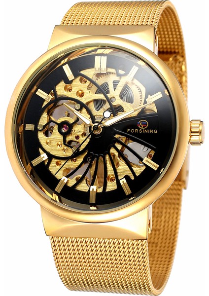 8126B Kutulu Erkekler Izle 2022 Ultra Ince Altın Kasa Mekanik El Rüzgar Saatler Paslanmaz Çelik Erkek Kol Saatleri Erkek Saat Relogio Masculino (Yurt Dışından) modelleri