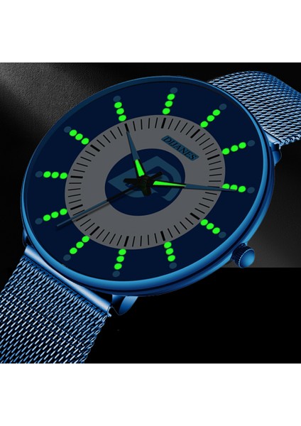 Örgü Siyah Mavi 2022 Minimalist Moda Erkek Saat Ultra Ince Iş Aydınlık Klasik Paslanmaz Çelik Hasır Kemer Kuvars Izle Relogio Masculino (Yurt Dışından) fiyatları