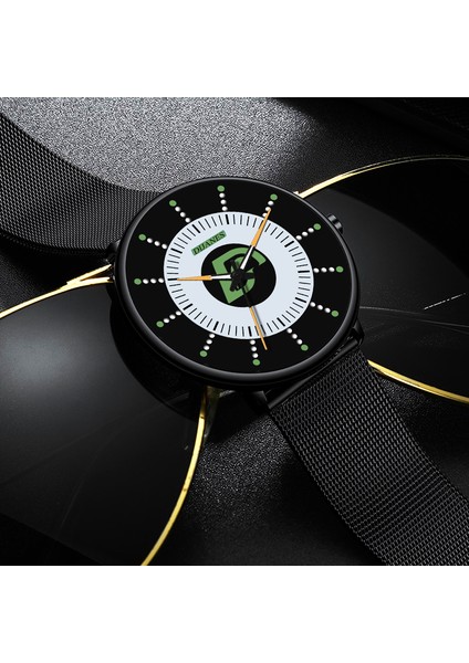 Örgü Siyah Mavi 2022 Minimalist Moda Erkek Saat Ultra Ince Iş Aydınlık Klasik Paslanmaz Çelik Hasır Kemer Kuvars Izle Relogio Masculino (Yurt Dışından) fırsatları