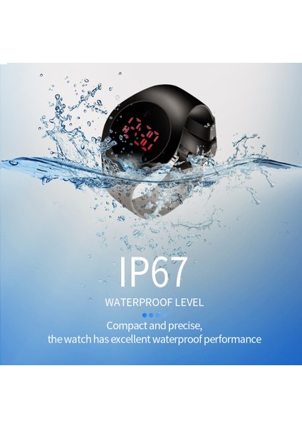 R1R-YEŞIL Erkekler Moda Izle Ultra-Ince Yuvarlak Spor Öğrenci Elektronik Saat Erkekler Su Geçirmez Dijital Saat Kadın Dijital Relogio Masculino (Yurt Dışından) indirimleri