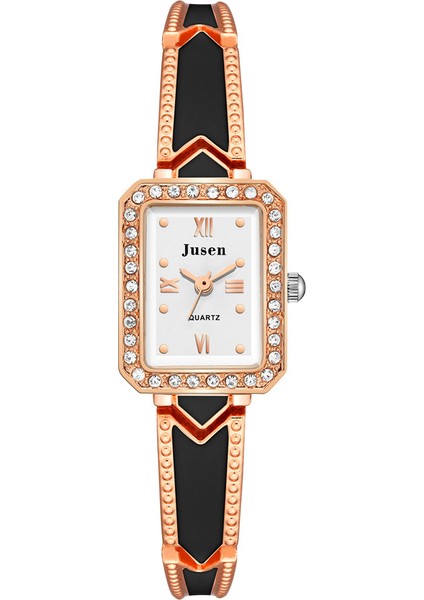 Stil 1 Reloj Mujer Kadınlar Lüks Taklidi Bilezik Izle Bayanlar Moda Rahat Dikdörtgen Kuvars Kol Saati Relogio Feminino Montre Sıcak (Yurt Dışından) indirimleri