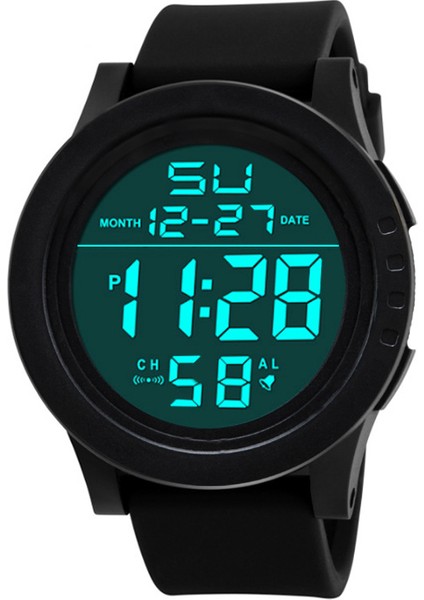 3-Altın Dijital Erkek Saati Açık Hava Spor Saati Saat Çok Fonksiyonlu Askeri Su Geçirmez Kol Saati Otomatik Elektronik Saat Erkekler Için (Yurt Dışından) modelleri