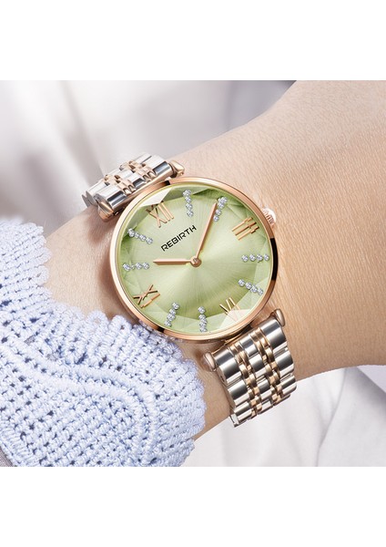 Stil 2 Yeşil Elmas Bayanlar Bilezik Saatler Gd Üst Marka Kuvars Moda Taklidi Kol Saati Yüksek Kaliteli Hediyelik Saat Reloj Mujer (Yurt Dışından) fiyatları
