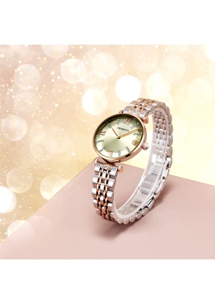 Stil 2 Yeşil Elmas Bayanlar Bilezik Saatler Gd Üst Marka Kuvars Moda Taklidi Kol Saati Yüksek Kaliteli Hediyelik Saat Reloj Mujer (Yurt Dışından) fırsatları