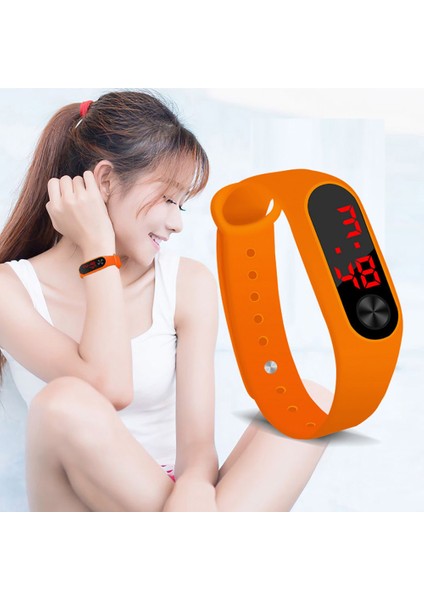 C Yaratıcı LED Işık Erkek Kadın Dijital Kol Saatleri Kore Tarzı Erkek Kadın Elektronik Saat Moda Rahat Çift Bilezik Izle (Yurt Dışından) indirimleri