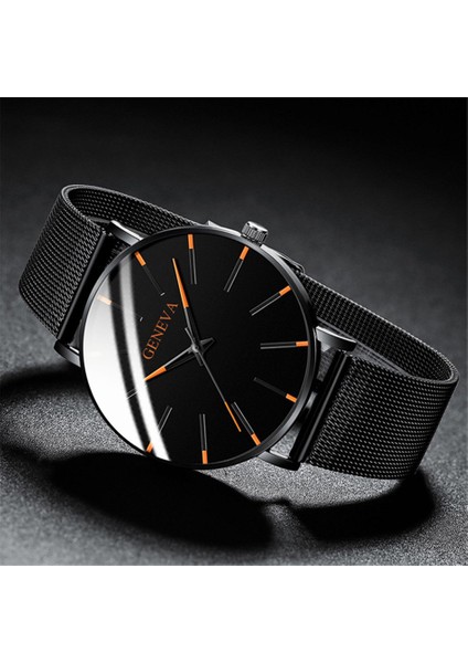 Örgü Mavi Gül 2022 Izle Erkekler Minimalist Ultra Ince Beyefendi Saatler Erkek Moda Paslanmaz Çelik Hasır Kemer Kuvars Saat Gündelik Iş Havalı (Yurt Dışından) fiyatları