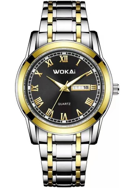 Luo Ma Hei Wokai Tasarım Highmineral Cam 40 mm Seramik Gmt Mekanik Saatler 30 M Su Geçirmez Klasik Moda Lüks Erkekler Için Otomatik Izle (Yurt Dışından)