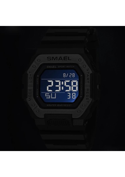 Beyaz Relogio Smael Erkekler Çok Fonksiyonlu Dijital Spor Izle Geri Sayım Erkek Ordu Askeri Saat LED Kol Saatleri Moda Erkek Relógios (Yurt Dışından) fiyatları