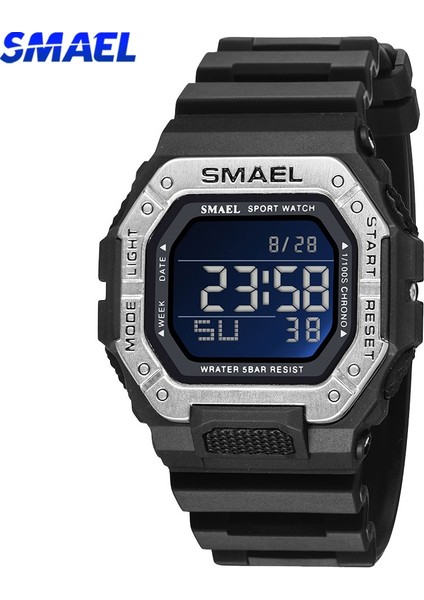 Beyaz Relogio Smael Erkekler Çok Fonksiyonlu Dijital Spor Izle Geri Sayım Erkek Ordu Askeri Saat LED Kol Saatleri Moda Erkek Relógios (Yurt Dışından) modelleri