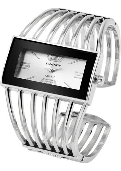 G Lüks Kadın Kare Dijital Arama Alaşım Kayış Bayanlar Kuvars Kol Saati Moda Elbise Bilezik Izle Saat Montre Femme Hediye XB40 (Yurt Dışından)