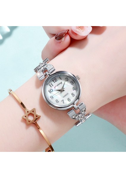 Gül Altın Üst Marka Lüks Relogio Feminino Bilezik Izle Kadın Saatler Gül Altın Kadın Saatler Elmas Bayanlar Izle Saat Reloj Mujer (Yurt Dışından)