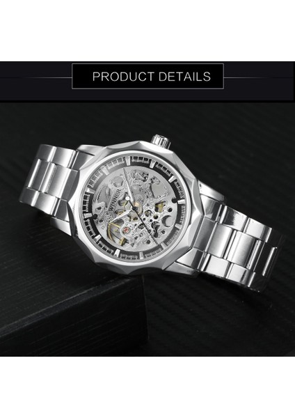 Bo Altın Sıyah Kazanan Resmi Otomatik Mekanik Saat Erkekler Gümüş Altın Üst Marka Lüks Paslanmaz Çelik Bant Iş Klasik Büyük (Yurt Dışından) modelleri