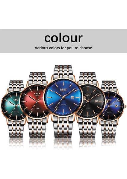 Mavi 2 Lıge Minimalist Erkek Saatleri Moda Ultra Ince Basit Iş Saati Paslanmaz Çelik Kemer Kuvars Erkek Saat Relogio Masculino (Yurt Dışından) fiyatları