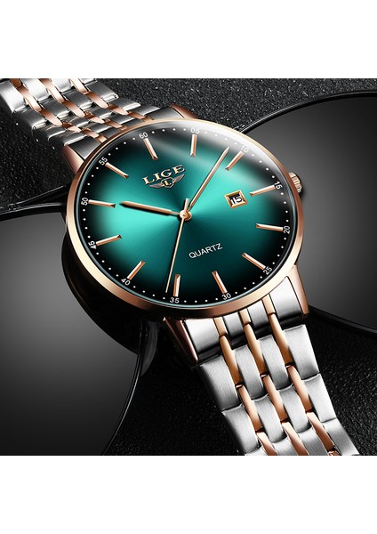 Mavi 2 Lıge Minimalist Erkek Saatleri Moda Ultra Ince Basit Iş Saati Paslanmaz Çelik Kemer Kuvars Erkek Saat Relogio Masculino (Yurt Dışından) modelleri