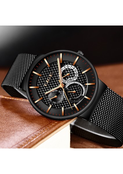 Gümüş Beyaz Lıge Moda Erkek Saatler Top Marka Lüks Kuvars Izle Erkekler Casual Ince Örgü Çelik Tarihi Su Geçirmez Spor Saat Relogio Masculino (Yurt Dışından) modelleri