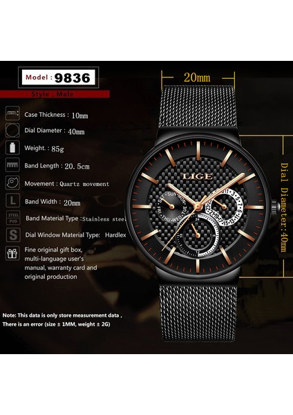 Gümüş Beyaz Lıge Moda Erkek Saatler Top Marka Lüks Kuvars Izle Erkekler Casual Ince Örgü Çelik Tarihi Su Geçirmez Spor Saat Relogio Masculino (Yurt Dışından) indirimleri