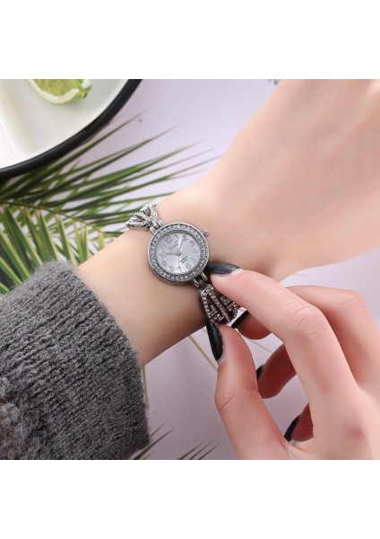 Gümüş 2021 Marka Lüks Bilezik Izle Kadın Saatler Gül Altın Kadın Saatleri Elmas Bayanlar Izle Saat Relogio Feminino Reloj Mujer (Yurt Dışından) fırsatları