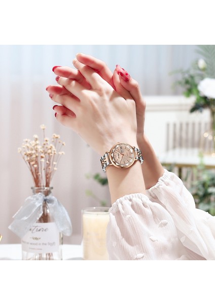 Çelik Siyah Lüks Kristal Kadın Bilezik Saatler Üst Marka Moda Elmas Bayanlar Kuvars Izle Çelik Kadın Kol Saati Montre Femme Relogio (Yurt Dışından) indirimleri