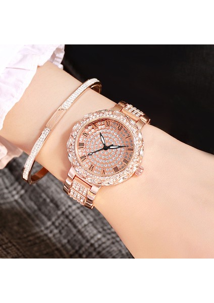 Gümüş Saat Kuvars Kadın Saatler Bayanlar Yıldızlı Gökyüzü Su Geçirmez Çelik Kadın Bilezik Saatler Kadın Saat Relogio Feminino Montre Femme (Yurt Dışından) indirimleri