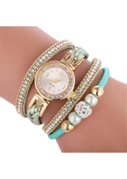 D Relogio Bilezik Saatler Kadın Wrap Etrafında Moda Bilezik Moda Elbise Bayanlar Kadının Kol Saati Relojes Mujer Saat Hediye Için (Yurt Dışından) indirimleri