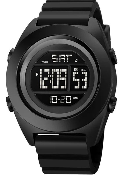 Renk 1 Skmeı Açık Askeri Geri Sayım Spor Saatler Erkekler Için Japonya Dijital Hareketi 5bar Su Geçirmez LED Elektronik Kol Saati (Yurt Dışından)