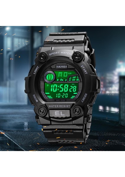 Gri Como Küçük Skmeı Lüks Spor Askeri Dijital Kol Saatleri Alarm Chrono Su Geçirmez Elektronik Saat Erkekler Öğrenci Saatler Relogio Masculino (Yurt Dışından) fırsatları