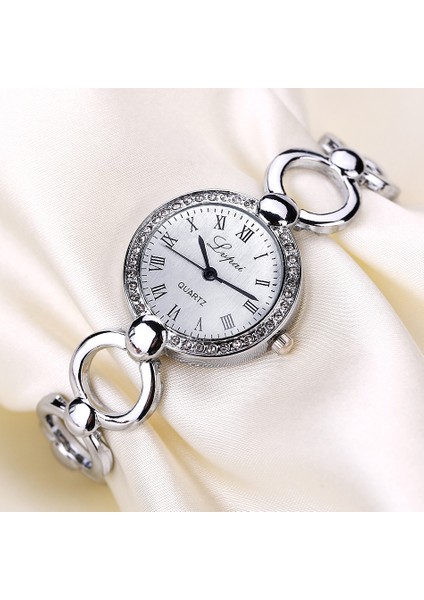 A-Sl Izle Gül Altın Gümüş Moda Kızlar Quartz Saat Lüks Kadın Saatler Bilezik Izle Bayanlar Kristal Kol Saati 2022 Relogio Feminino (Yurt Dışından) fırsatları