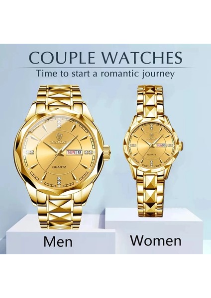 Slv Altın Mavi Kutu Binbond Iş Altın Izle Erkekler Için Lüks Orijinal Su Geçirmez Paslanmaz Çelik Altın Erkek Kol Saatleri Relogio Masculino 2022 (Yurt Dışından) fırsatları