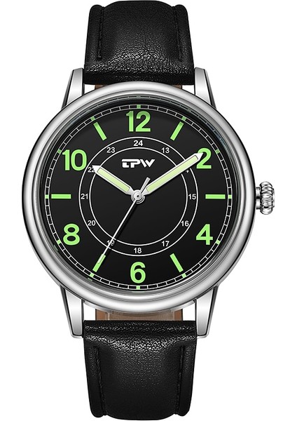 Beyaz Aviator Quartz Saat Frabik Naylon Kayış Japonya Hareketi Aydınlık Ibreler (Yurt Dışından) fiyatları