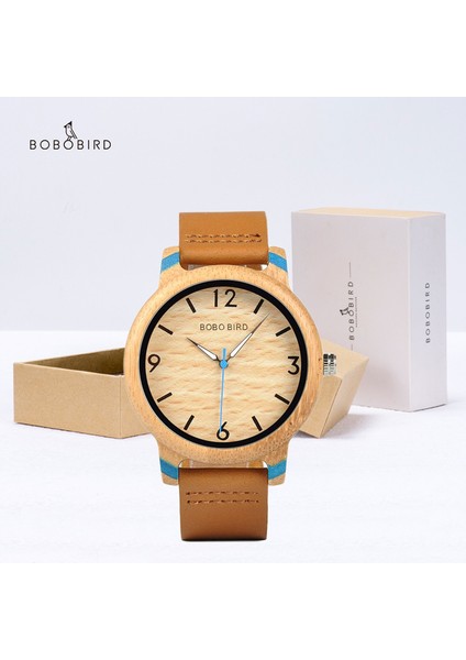 GT048-2A Çift Saatleri Bobo Bırd Ahşap Izle Erkekler Bambu Relogio Masculino Bayanlar Kol Saati Deri Band Silikon Kayış ile Büyük Hediye (Yurt Dışından) modelleri