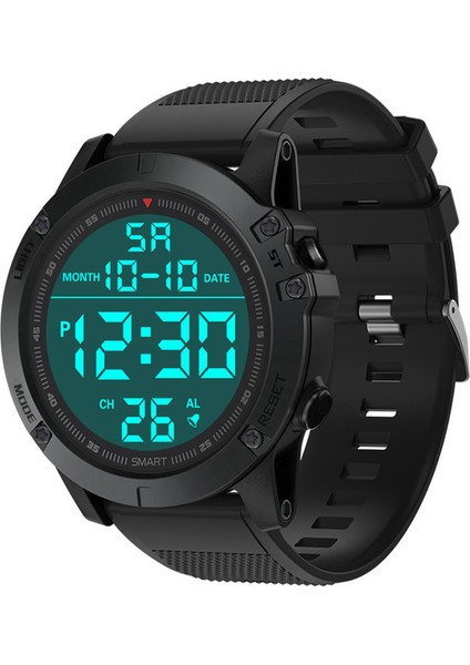 Stil 6 Lüks Üst Marka Büyük Dijital Saatler LED Dijital Saat Askeri Analog Erkek Spor El Saati Su Geçirmez Siyah Maliyet Bilek Izle (Yurt Dışından)