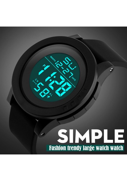 Mavi 50 M Su Geçirmez Erkek Dijital Spor Açık Kol Saati Erkekler Için Otomatik Spor Otomatik Tarih Izle Erkek Akıllı Montre Homme (Yurt Dışından) modelleri