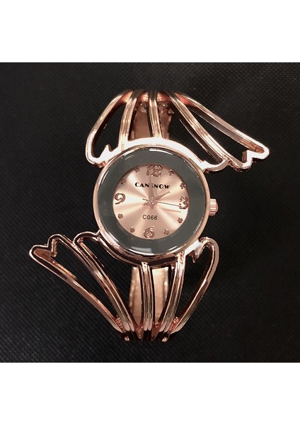 Gül Beyaz 2020 Moda Kanatları Tasarım Bilezik Izle Tam Çelik Quartz Saat Kadın Manşet Bileklik Saatler Femme Relojes Mujer Relogio Feminino (Yurt Dışından) modelleri