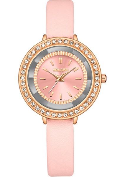 M Pembe Yeni Kadın Küçük Deri Saatler Bayanlar Casual Kuvars Bilezik Izle Kadınlar Için Metal Örgü Elbise Bilek Saatler Relogio Feminino (Yurt Dışından) modelleri