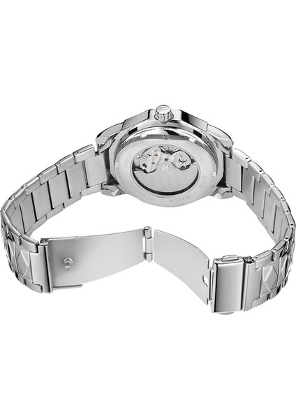 Altın Forsınıng Otomatik Saatler Erkekler Için Lüks Tasarım Elmas Tourbillon Mekanik Paslanmaz Çelik Kayış Erkek Kol Saatleri (Yurt Dışından) indirimleri