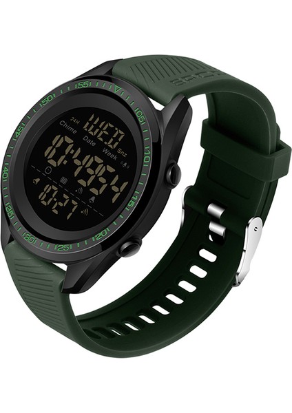 Armygreen Synoke Askeri Yeşil Saatler Erkek Spor Dalış Dijital Kol Saati 50 M Su Geçirmez Ultra Ince Erkek Elbise Saat Relogio Masculino (Yurt Dışından)