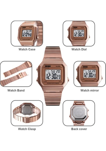 Siyah Skmeı 1377 Dijital Saat Erkekler Su Geçirmez Spor Saatler Erkekler Lüks Marka Izle Montre Homme Erkek Saat Relogio Masculino 2019 (Yurt Dışından) indirimleri