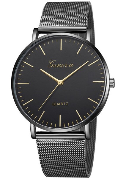 Siyah Moda Rahat Bayan Klasik Kuvars Paslanmaz Çelik 2019 Kol Saati Bilezik Saatler Elbise Saat Bayan Saat Reloj Mujer *y (Yurt Dışından)