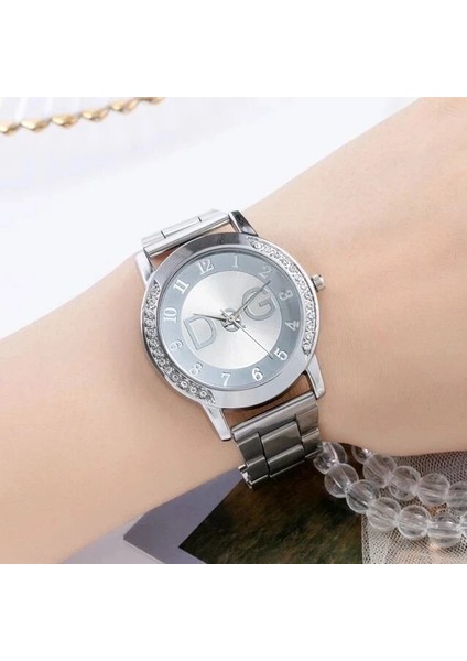 Stil 1 Altın Kadın Saatler Yeni Moda Altın Rahat Kuvars Bilezik Izle Kadın Metal Örgü Paslanmaz Çelik Elbise Saatler Relogio Feminino (Yurt Dışından) modelleri