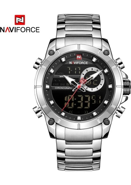 Kahve Relogio Masculino Navıforce Üst Marka Erkek Saatler Moda Lüks Kuvars Izle Erkek Askeri Chronograph Spor Kol Saati Saat (Yurt Dışından)