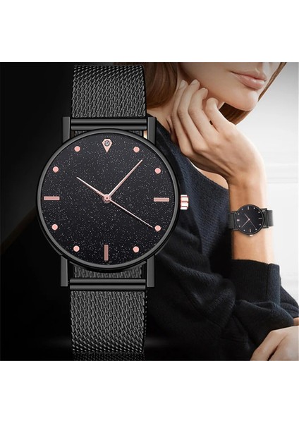 H Izle Kadınlar Için Lüks Es Kuvars Paslanmaz Çelik Kadran Rahat Bracele Üst Marka Bayanlar Bilezik Saatler Часы Женские (Yurt Dışından)