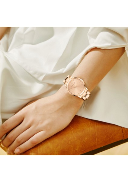 1223FB-SZA 2021 Üst Marka Tasarım Kadın Bilezik Saat Setleri Moda Gül Altın Su Geçirmez Japonya Hareketi Kuvars Izle Paslanmaz Çelik Bant (Yurt Dışından) indirimleri