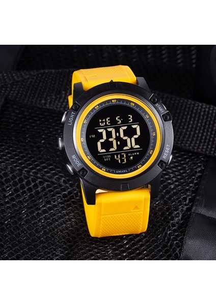 Armygreen Smael Erkek Saatler Lüks Marka Askeri Dijital Spor Saat Moda Su Geçirmez LED Işık Bilek Izle Erkekler Için 1902 Kronometre (Yurt Dışından) modelleri