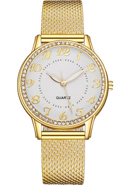 J Kadın Saatler Üst Marka Lüks Altın Bilezik Izle Taklidi Bayanlar Izle Saat Reloj Mujer Montre Femme Relogio Feminino (Yurt Dışından)