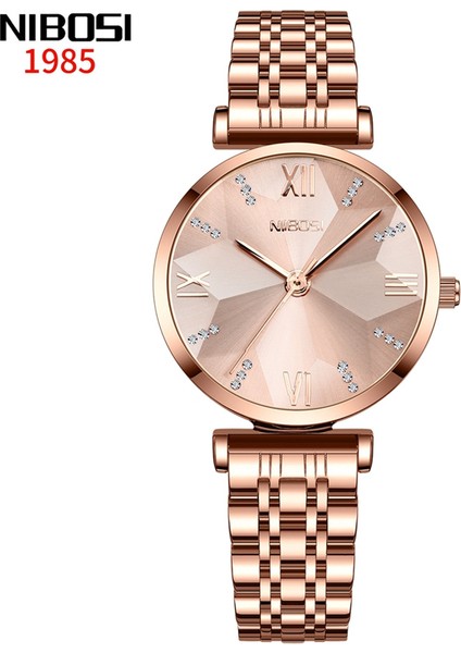 Yeşil Nıbosı Gül Altın Izle Kadın Saatler Bayanlar Paslanmaz Çelik Kadın Bilezik Saatler Kadın Saat Relogio Feminino Montre Femme (Yurt Dışından) fiyatları