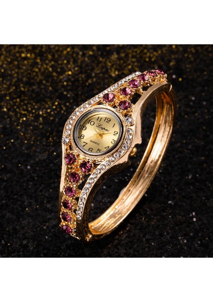 Beyaz 2022 Kadın Saatler Lüks Elmas Gül Altın Bayanlar Kol Saatleri Kadın Bilezik Izle Kadınlar Için Şık Saat Relogio Feminino (Yurt Dışından) fırsatları