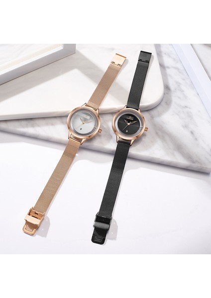 Gül Altın Mavi Navıforce Izle Kadın Üst Lüks Marka Yaratıcı Çelik Hasır Kadın Bilezik Saatler Kız Saat Relogio Feminino Montre Femme (Yurt Dışından) indirimleri