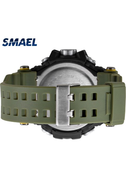 Kırmızı Erkek Saat Askeri Suya Dayanıklı Smael Rahat Spor LED Bilek Saatler Erkek Için Relogio Dijital 1802D Relogio Masculino Izle (Yurt Dışından) indirimleri