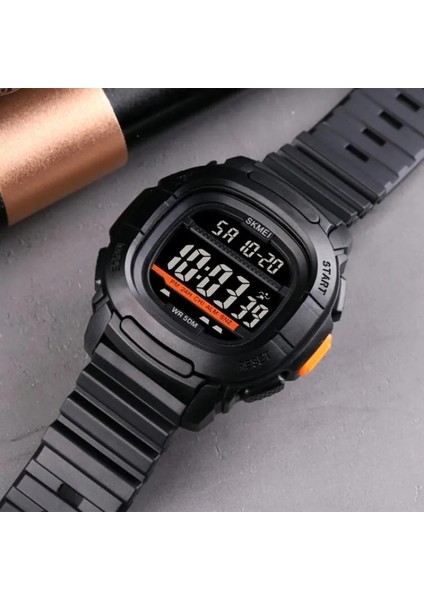 Mavi Kamuflaj Erkek Elbise Saatler Skmeı Moda LED Dijital Spor Kol Saatleri Su Geçirmez Chrono Alarm Geri Sayım Saati Relogio Montre Homme (Yurt Dışından) indirimleri