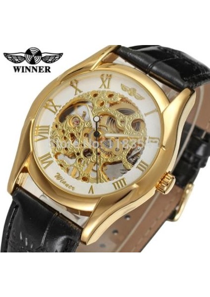 Resim Gösterisi Olarak Kazanan Üst Yepyeni Spor Tasarım Deri Çerçeve Altın Izle Erkek Saat Lüks Montre Homme Saat Erkekler Otomatik Saatler (Yurt Dışından) modelleri